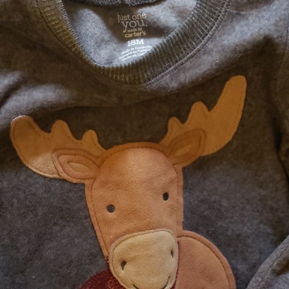 Moose sweatshirt and sweatpant set - Picture 2 of 3